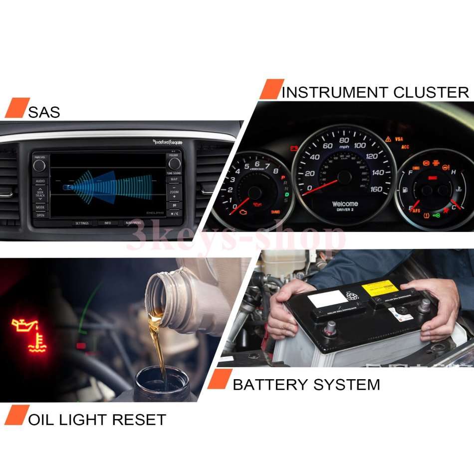 ANCEL FX6000 OBD2 Scanner with Full System Automotive Code Reader Vehicle OBDII Diagnostic Scan Tool