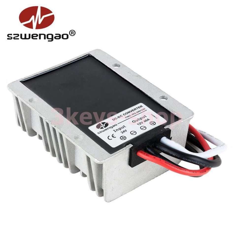 DC/DC Converter Regulator 24V To 12V 40A 480W Low Voltage Transformer Waterproof