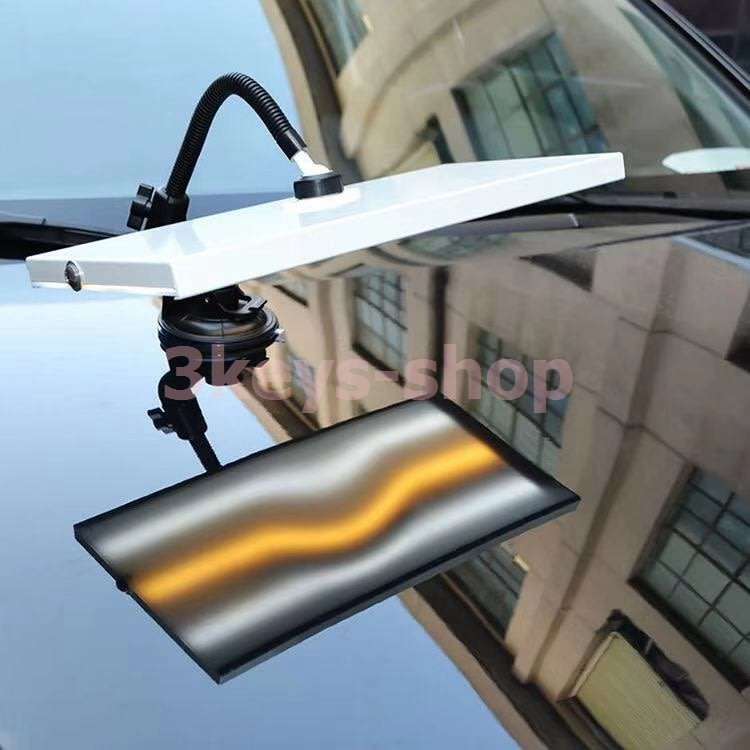 Car Dent Repair Tool, LED Aluminum Alloy Dent Inspection Board, Reflector