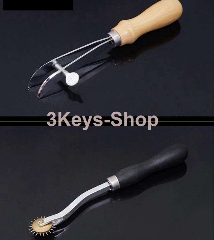 50 Pieces Leather Working Tools  Leathercraft Tools Kit Leather Punch Hand Sewing Tool Set Groover S