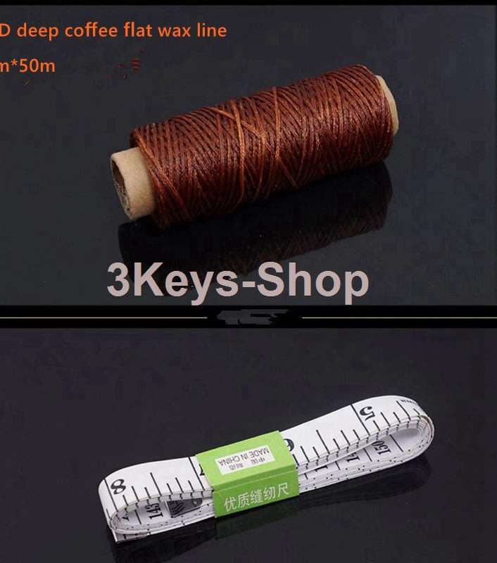 50 Pieces Leather Working Tools  Leathercraft Tools Kit Leather Punch Hand Sewing Tool Set Groover S