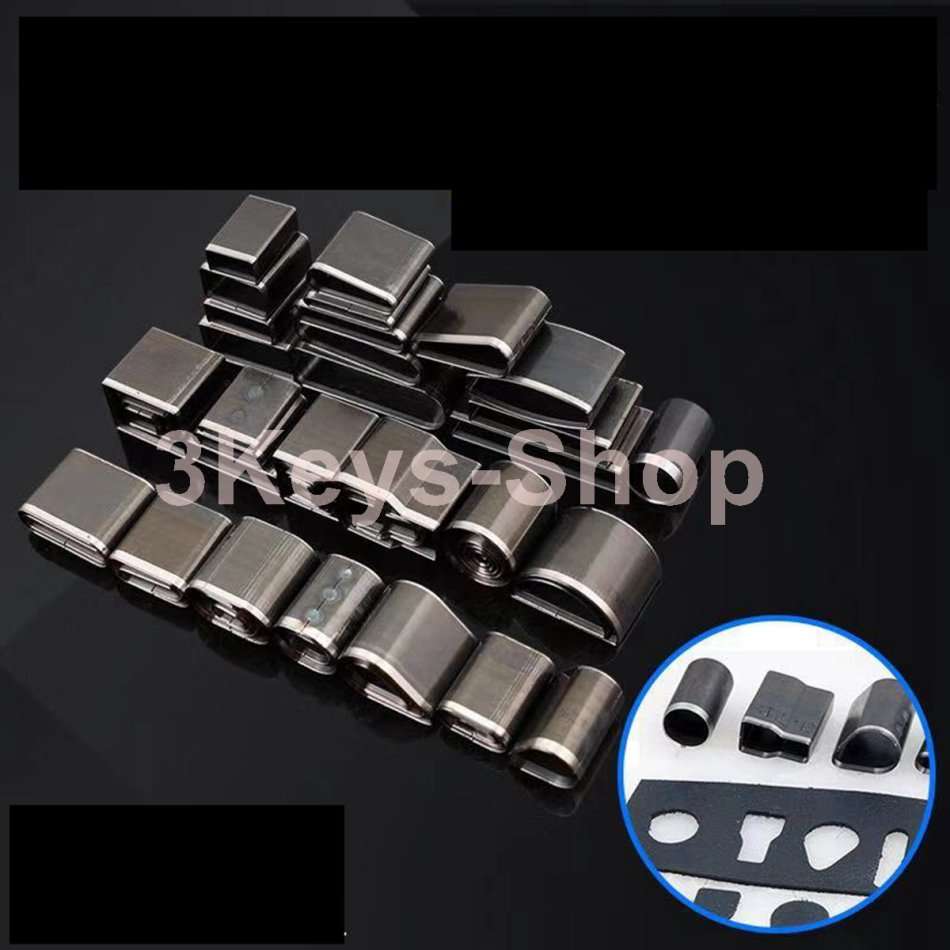 Leather Cutting Tool 52 Shape Style Hole Hollow Cutter Punch Kit Leather Craft DIY Set for Handmade