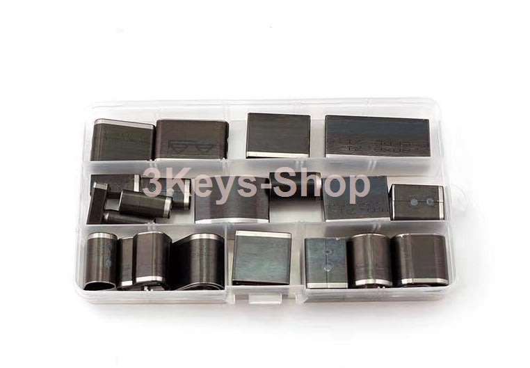 Leather Cutting Tool 52 Shape Style Hole Hollow Cutter Punch Kit Leather Craft DIY Set for Handmade