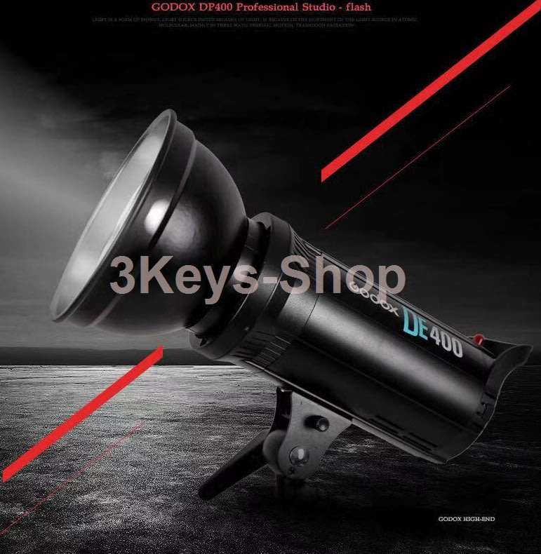 GODOX DE400 400W COMPACT STUDIO FLASH LIGHT