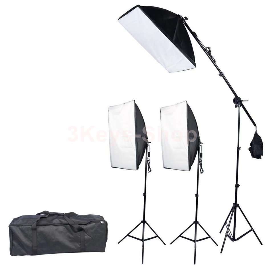 Lightdow Overhead Softbox Continuous Light Photo Studio YouTube Vlog Soft Box Lighting Kit