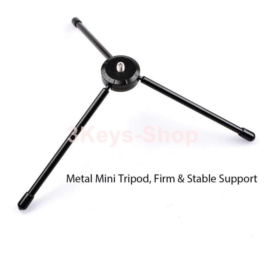 16CM LED Ring Light with Mini Tripod Stand with 3 Light Modes & 10 Brightness Leve