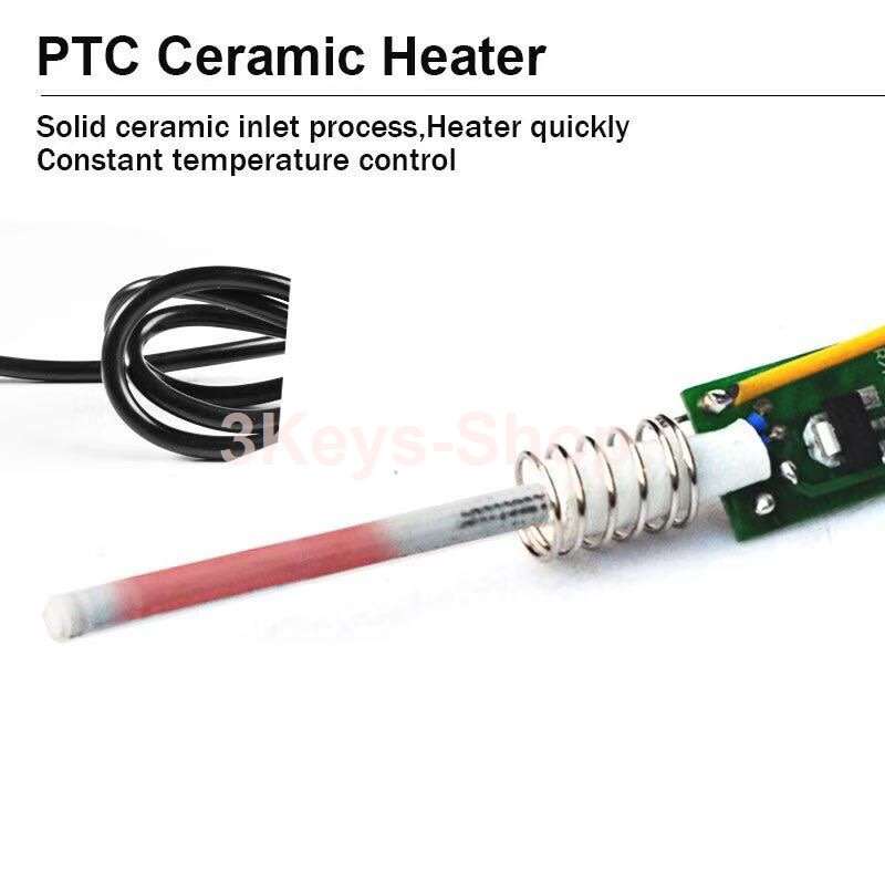 LED digital 90W high power adjustable temperature electric iron combination package