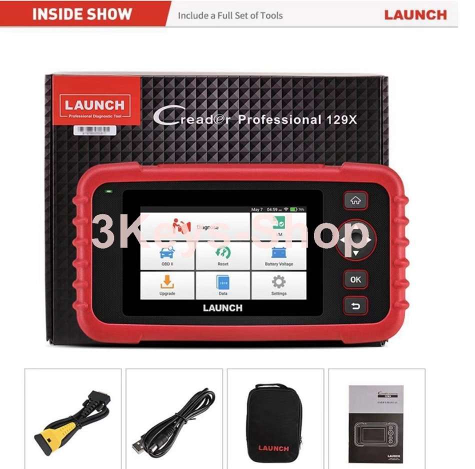 LAUNCH Scan Tool CRP129X OBD2 Scanner Automotive Code Reader Android Based Diagnostic Tool for Engin