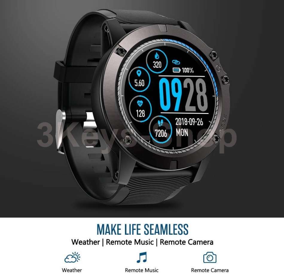 Zeblaze Vibe 3 PRO Smart Watch,Heart Rate IP67 Waterproof Bluetooth 4.0 Smartwatch Smart Sports Watc