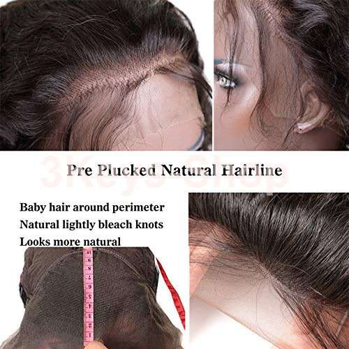 Deep Wave lace Front Wigs with Baby Hair Pre Plucked Brazilian Deep Wave Lace Front WigFull End Lac