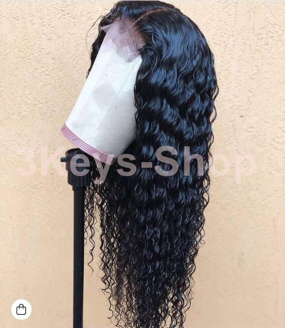 Deep Wave lace Front Wigs with Baby Hair Pre Plucked Brazilian Deep Wave Lace Front WigFull End Lac