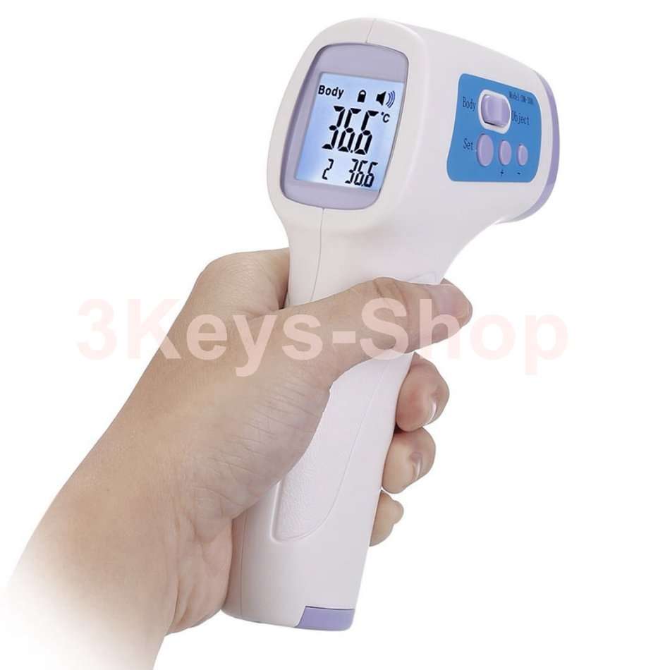 Forehead Thermometer Gun, Non-Contact Temperature Measurement Device, Infrared Digital Termomete for