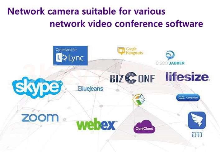 Network camera for various network video conference software Distance Online Course Teaching