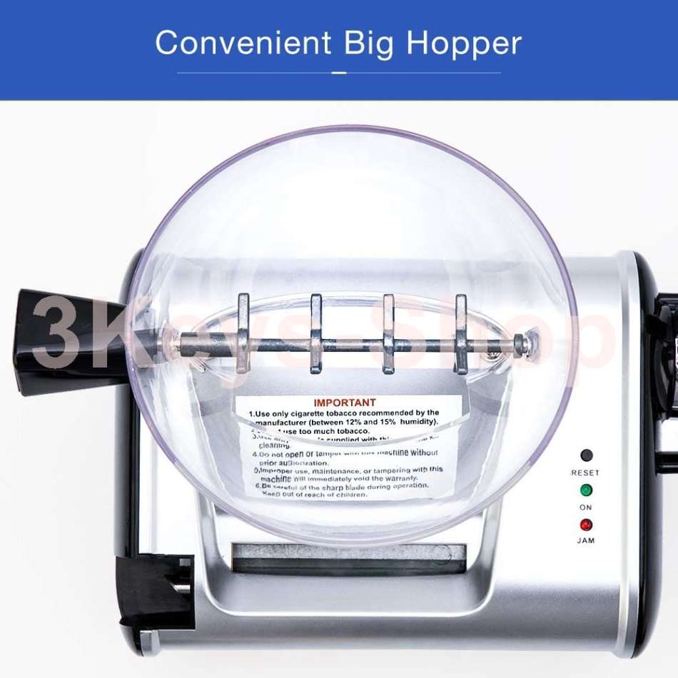 Electric Rolling Machine Automatic Roller Machine Electric Injector Machine Maker Size for King Size