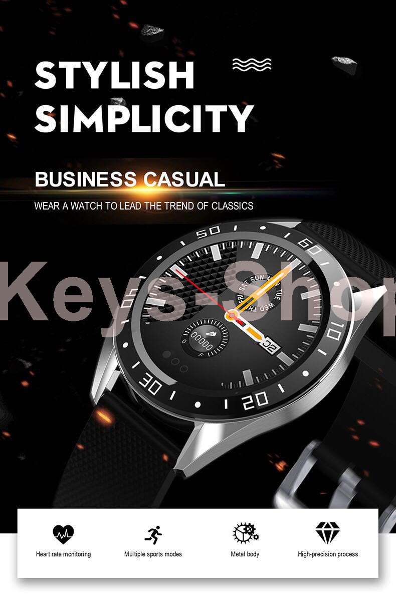 Smart Watch Fitness Tracker Gt105 Smart Watch Men Ip67 Waterproof 1.2 Inch Screen Heart Rate Smart W