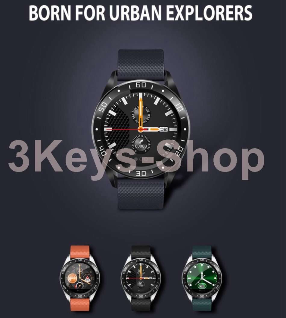 Smart Watch Fitness Tracker Gt105 Smart Watch Men Ip67 Waterproof 1.2 Inch Screen Heart Rate Smart W