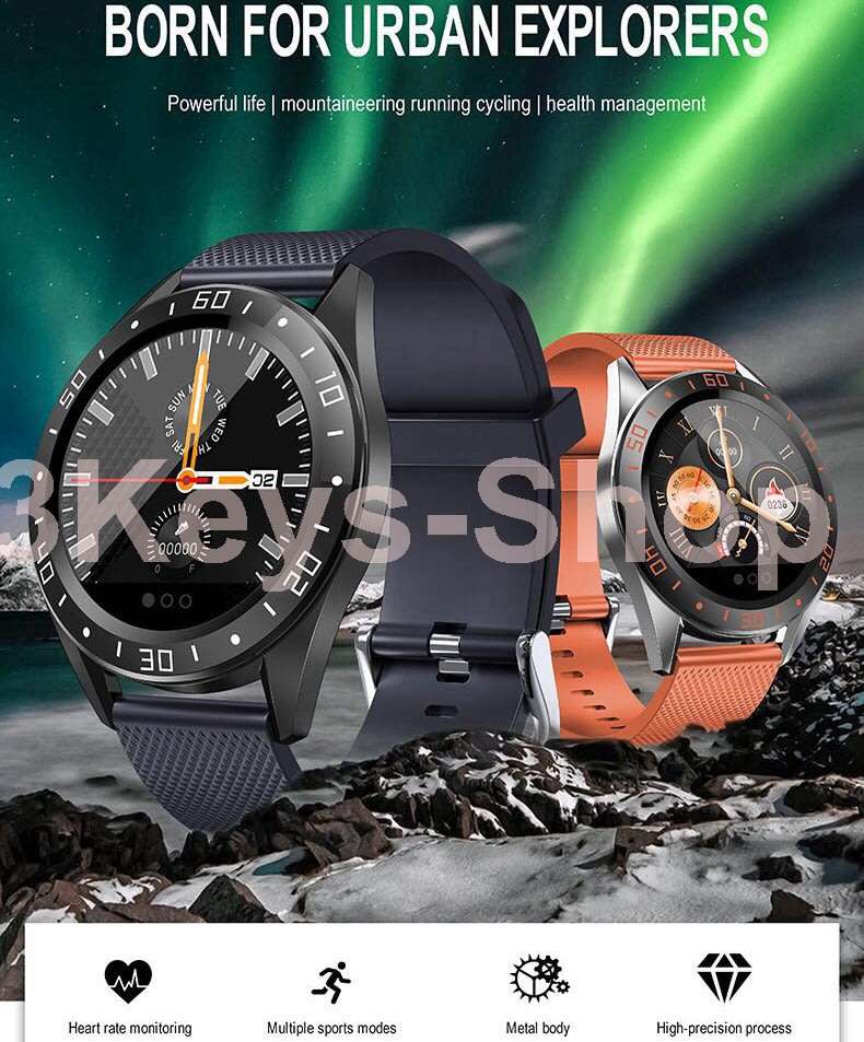 Smart Watch Fitness Tracker Gt105 Smart Watch Men Ip67 Waterproof 1.2 Inch Screen Heart Rate Smart W