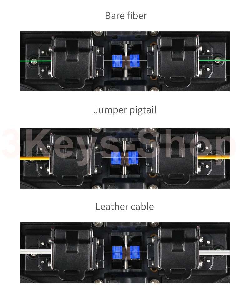 Fiber Fusion Splicer Automatic Focus A-81S FTTH Fiber Precision Optical Fusion Splicer Kit