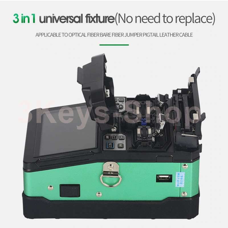 Fiber Fusion Splicer Automatic Focus A-81S FTTH Fiber Precision Optical Fusion Splicer Kit