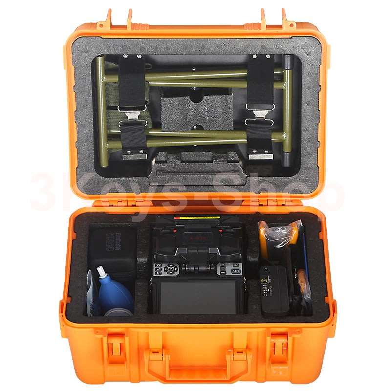 Fiber Fusion Splicer Automatic Focus A-81S FTTH Fiber Precision Optical Fusion Splicer Kit