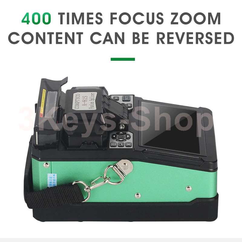 Fiber Fusion Splicer Automatic Focus A-81S FTTH Fiber Precision Optical Fusion Splicer Kit