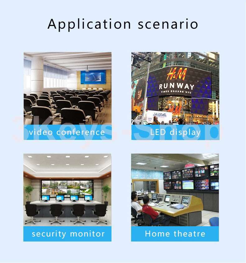 measy 5.8GHz Wireless Transmission System Wireless HDMI Extender Transmitter Receiver Video WiFi 100