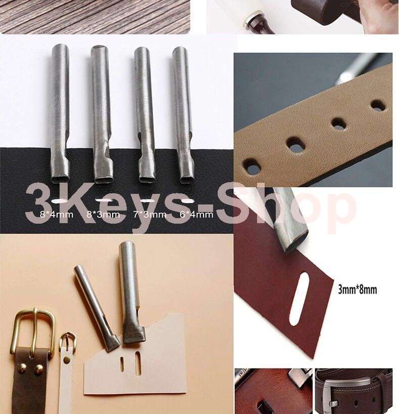 Leather hand tools 183 leather DIY kit, embossed/rivet leather tool kit