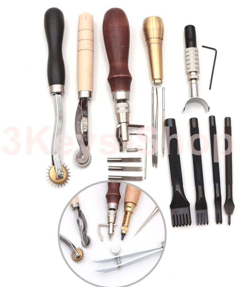 Leathercraft Tools Kit Leather Punch Hand Sewing Tool Set