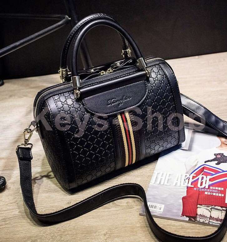 Vintage PU Leather Ladies HandBags Women Messenger Bags  Crossbody Shoulder Bag Boston Hand Bags