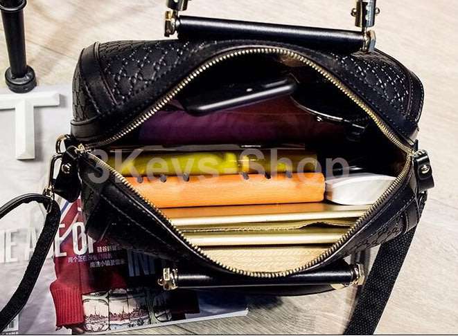 Vintage PU Leather Ladies HandBags Women Messenger Bags  Crossbody Shoulder Bag Boston Hand Bags