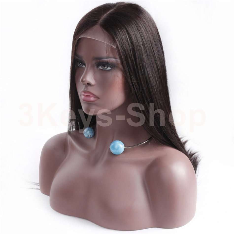 Straight Lace Front Wigs Human Hair (22 inch) Human Hair Wig with Baby Hair Pre Plucked Natural Hair