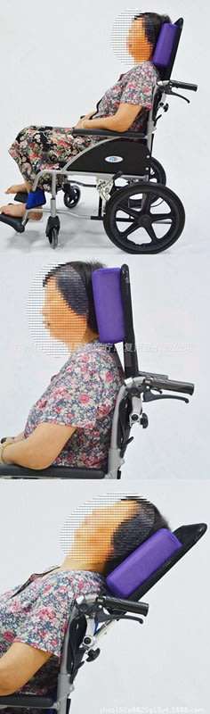 Neck Support Wheelchair Accessories Adjustable Wheelchair Headrest Cushion Pillow,Neck Backrest Sup