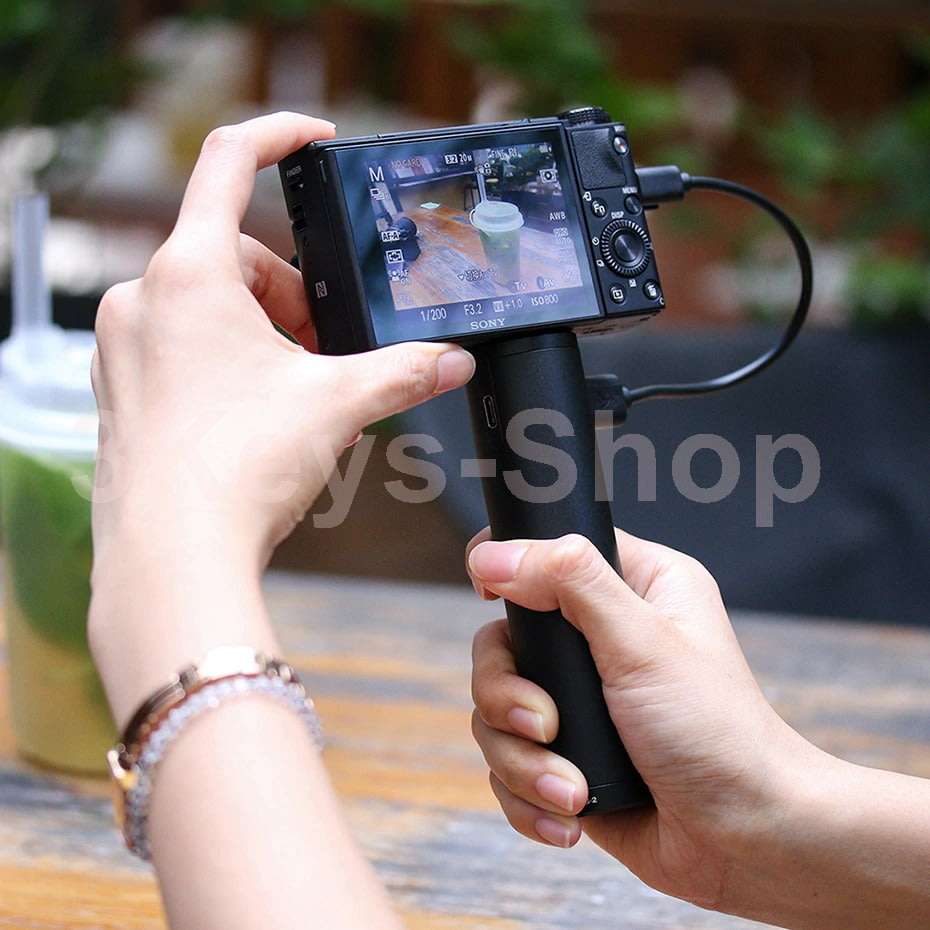 ulanzi BG-2 6800mAh Power Bank Hand Grip 14` Screw USB Type-C for DJI OSMO Pocket GoPro 876 Acti