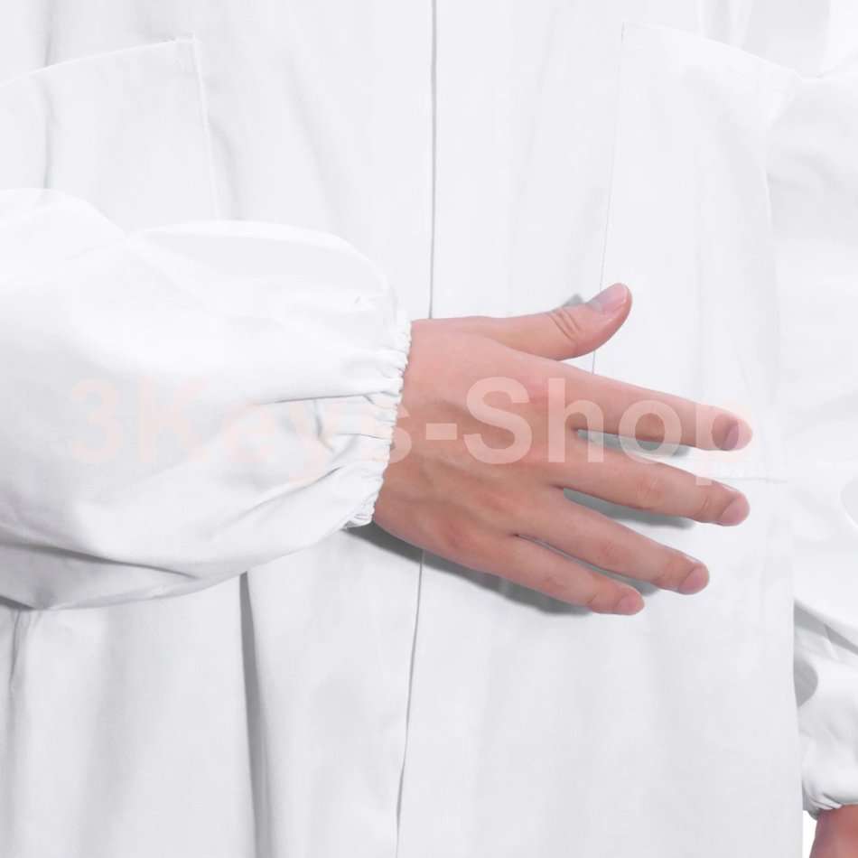 Professional Large Body Beekeeping Bee Keeping Suit Anti Bee Suit Beekeeping Clothing Protective Whi