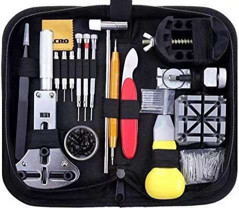 Watch Repair Kit, Watch Repair Tools Professional Spring Bar Tool Set, Watch Band Link Pin Tool Set