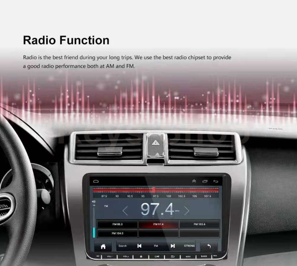 Car Stereo Car 9inch Android 2G RAM+32G ROMIndash Head Unit for Volkswagen Jetta Passat Golf Touran