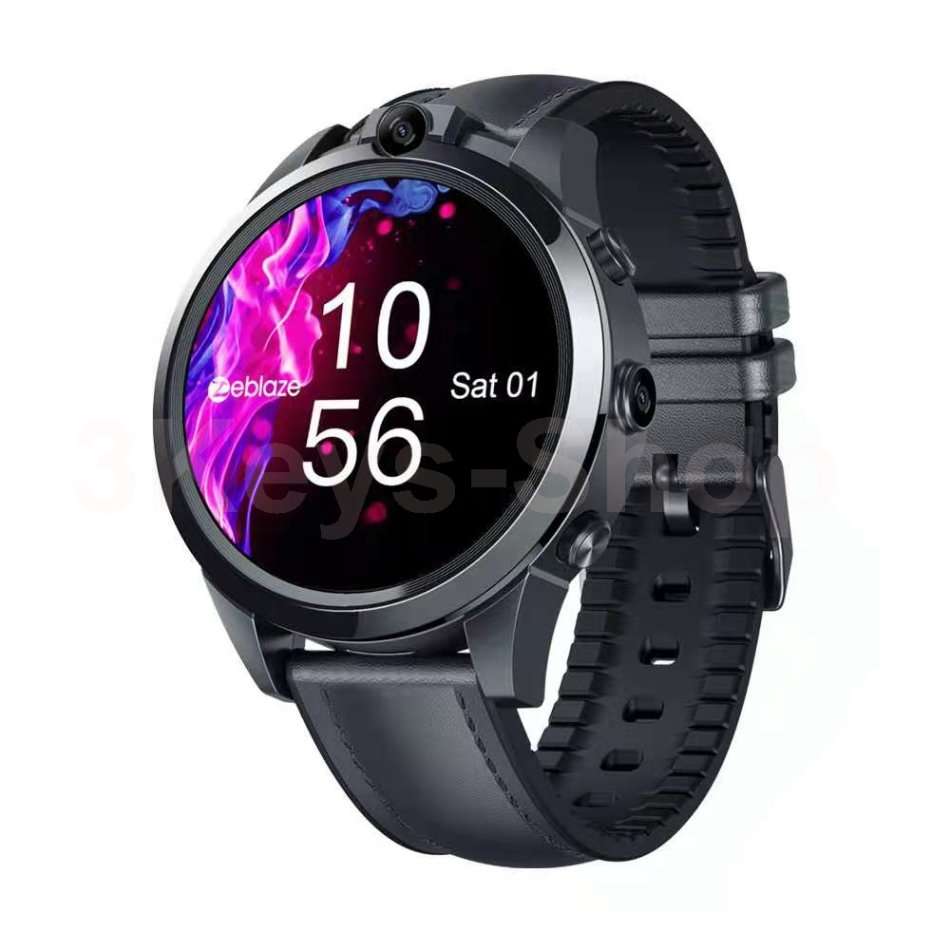Zeblaze THOR 5 PRO SmartWatch 4G LTE 3GB+32GB Dual Camera Face Unlock Ceramic Bezel Quad Core Sport