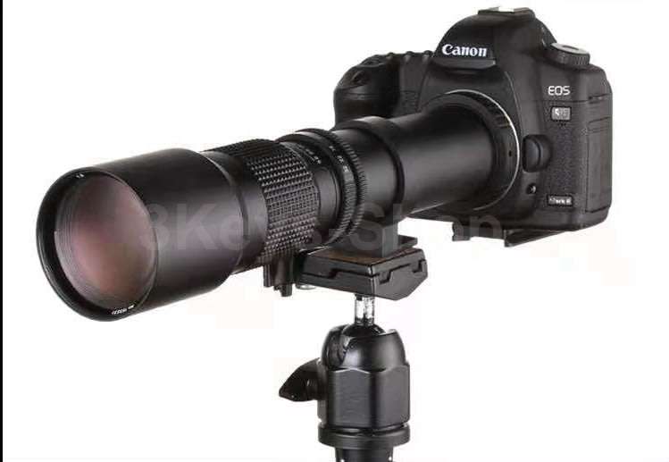 Lightdow White 500mm F8.0-F32 Lens  for Cannon Nikon Sony Olmpus Cameras