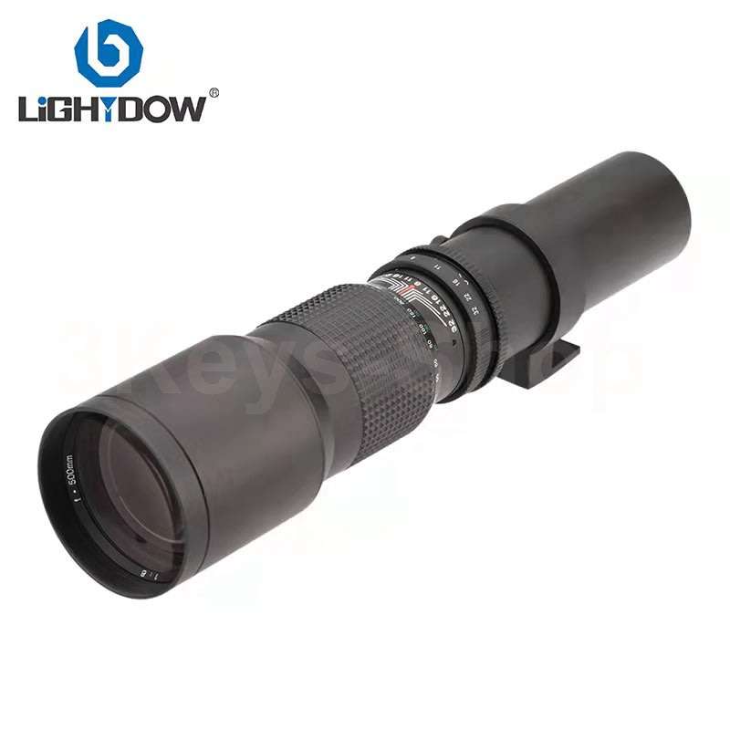 Lightdow White 500mm F8.0-F32 Lens  for Cannon Nikon Sony Olmpus Cameras