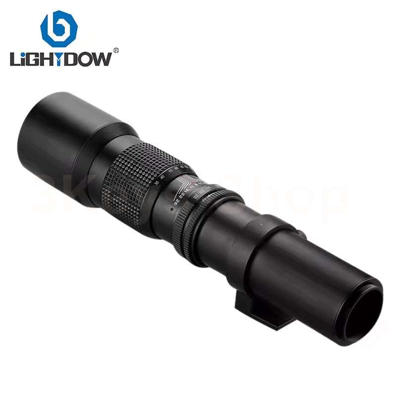 Lightdow White 500mm F8.0-F32 Lens  for Cannon Nikon Sony Olmpus Cameras