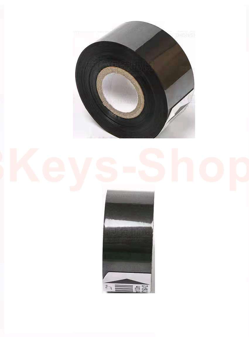 10 Rolls Hot Stamp Ribbon Thermal Transfer Ribbon 30mm x 100m for Date Coder Hot Stamp Printer HP-2