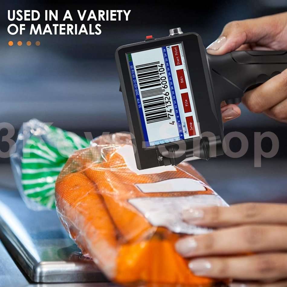 Portable Handheld Intelligent Inkjet Printer &Quick-Drying Inkjet for Barcode/Label/Logo/Code/Variab
