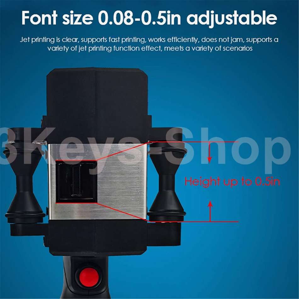 Portable Handheld Intelligent Inkjet Printer &Quick-Drying Inkjet for Barcode/Label/Logo/Code/Variab