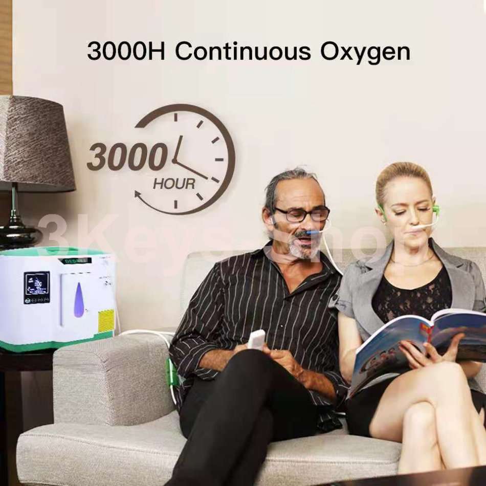 DEDAKJ Oxygene Concentrator Home Care Oxygene Machine 7L Portable Oxygen Concentrator HD LED Disp