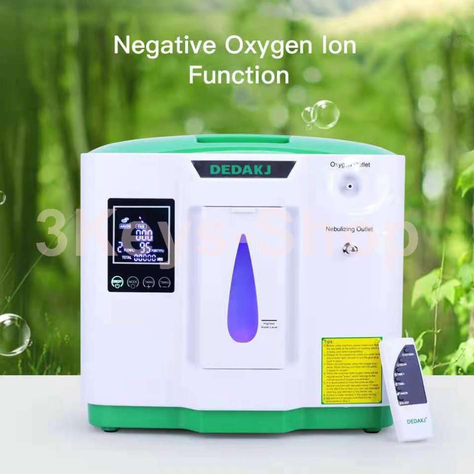 DEDAKJ Oxygene Concentrator Home Care Oxygene Machine 7L Portable Oxygen Concentrator HD LED Disp