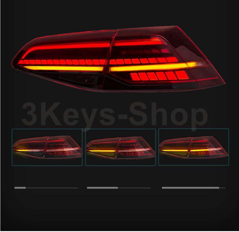 Car Tail Light Assembly For Volkswagen VW golf 7 mk7 golf 7.5 mk7.5 2013 2014-2020 LED Brake Flowin