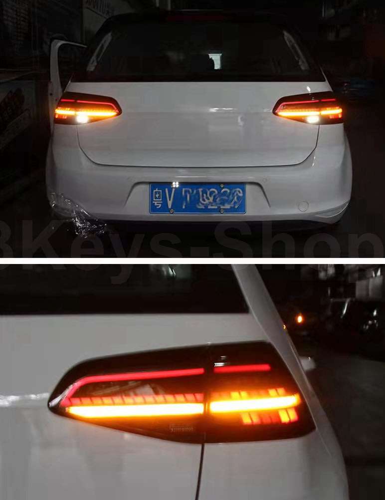Car Tail Light Assembly For Volkswagen VW golf 7 mk7 golf 7.5 mk7.5 2013 2014-2020 LED Brake Flowin