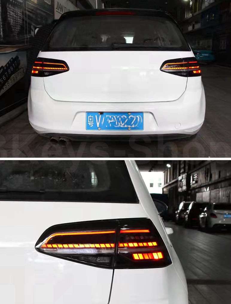 Car Tail Light Assembly For Volkswagen VW golf 7 mk7 golf 7.5 mk7.5 2013 2014-2020 LED Brake Flowin