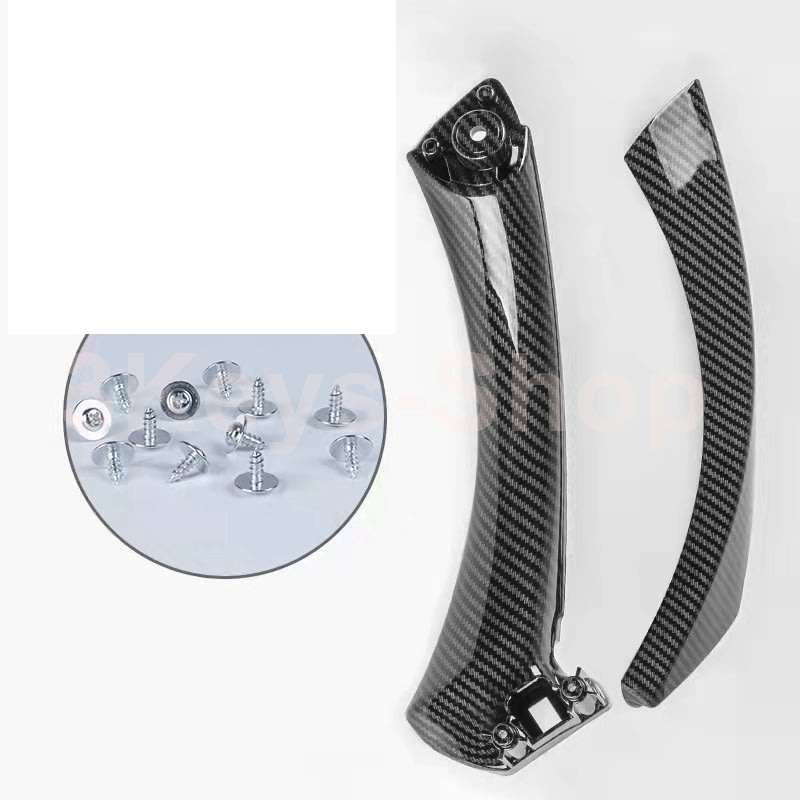 BMW 3 Series E90 Door Handle Replacement Kit,Outer Cover+Door Pull Handle Passenger Door Handle for