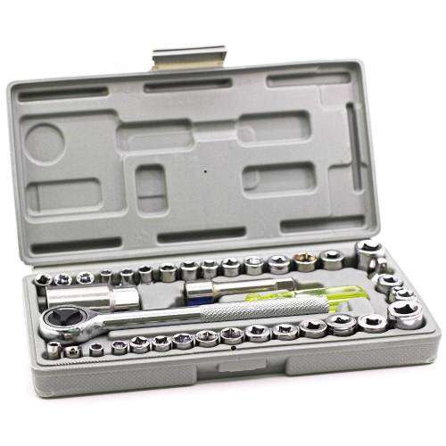 40 PCS COMBINATION SOCKET WRENCH SET, SPANNER SET